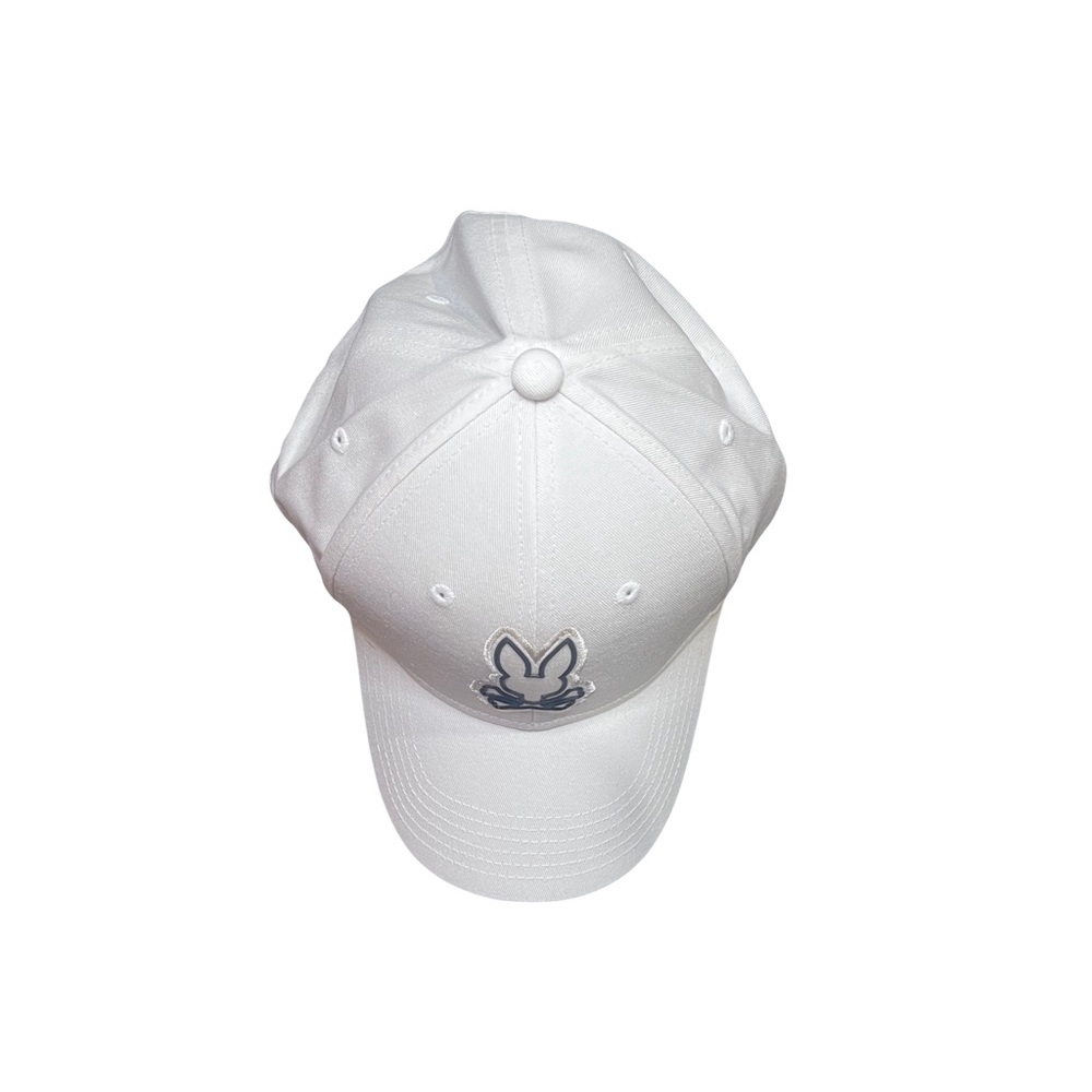 Psycho Bunny white Cap